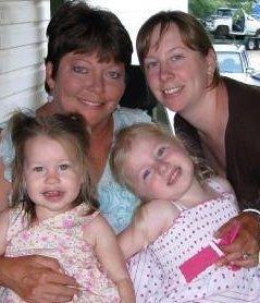 Mom & Vicky & her girls